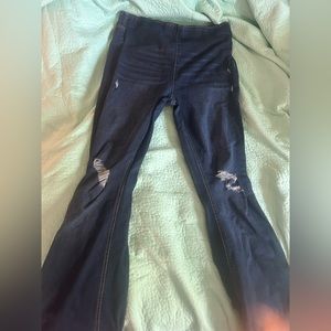 Flare Jean stretchy legging